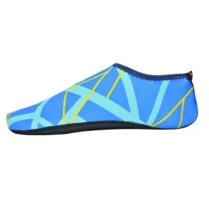 1 Pair Outdoor Snorkeling Non-Slip Soft Bottom Beach Diving Socks, Size: 42-43(Azure)