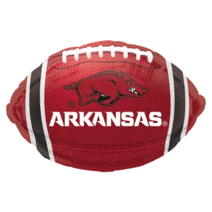 17" Anagram Arkansas Razorback College Football Foil Balloon | Buy 5 Or More Save 20%