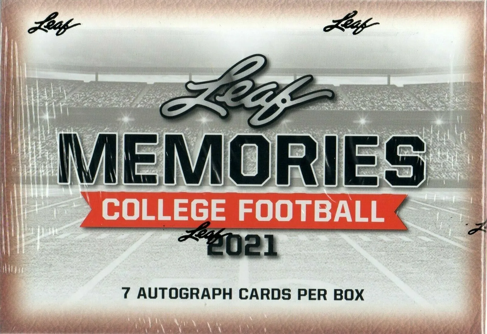 2021 Leaf Memories College Football Box