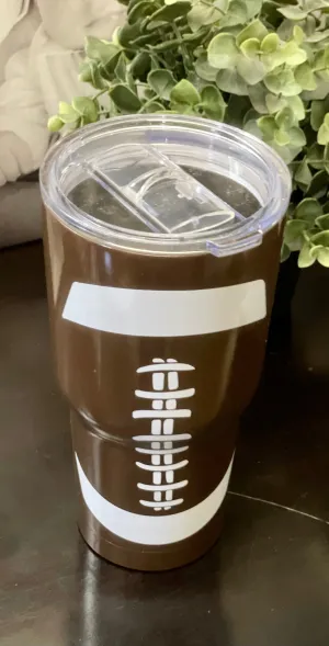 30oz Sports Football Tumblers