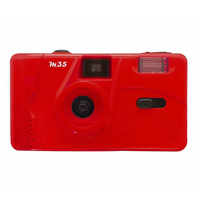 35mm Reusable Old Camera Non-Disposable Retro Old Film Camera Vintage Portable With Flash