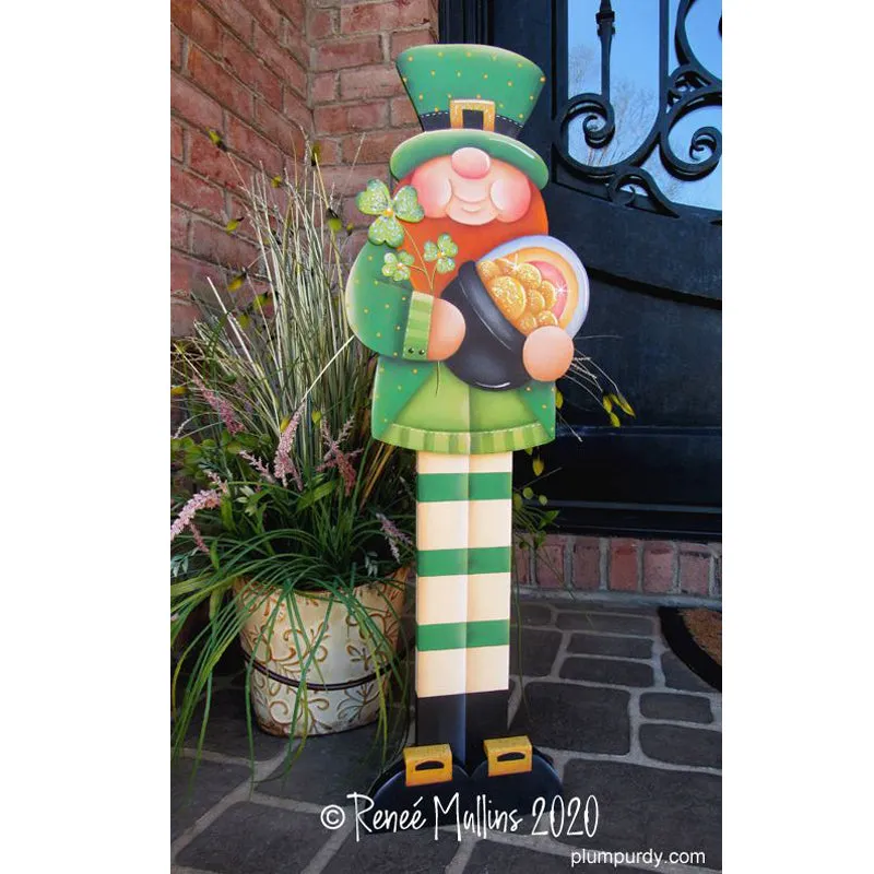 #779 Leprechaun Porch Greeter