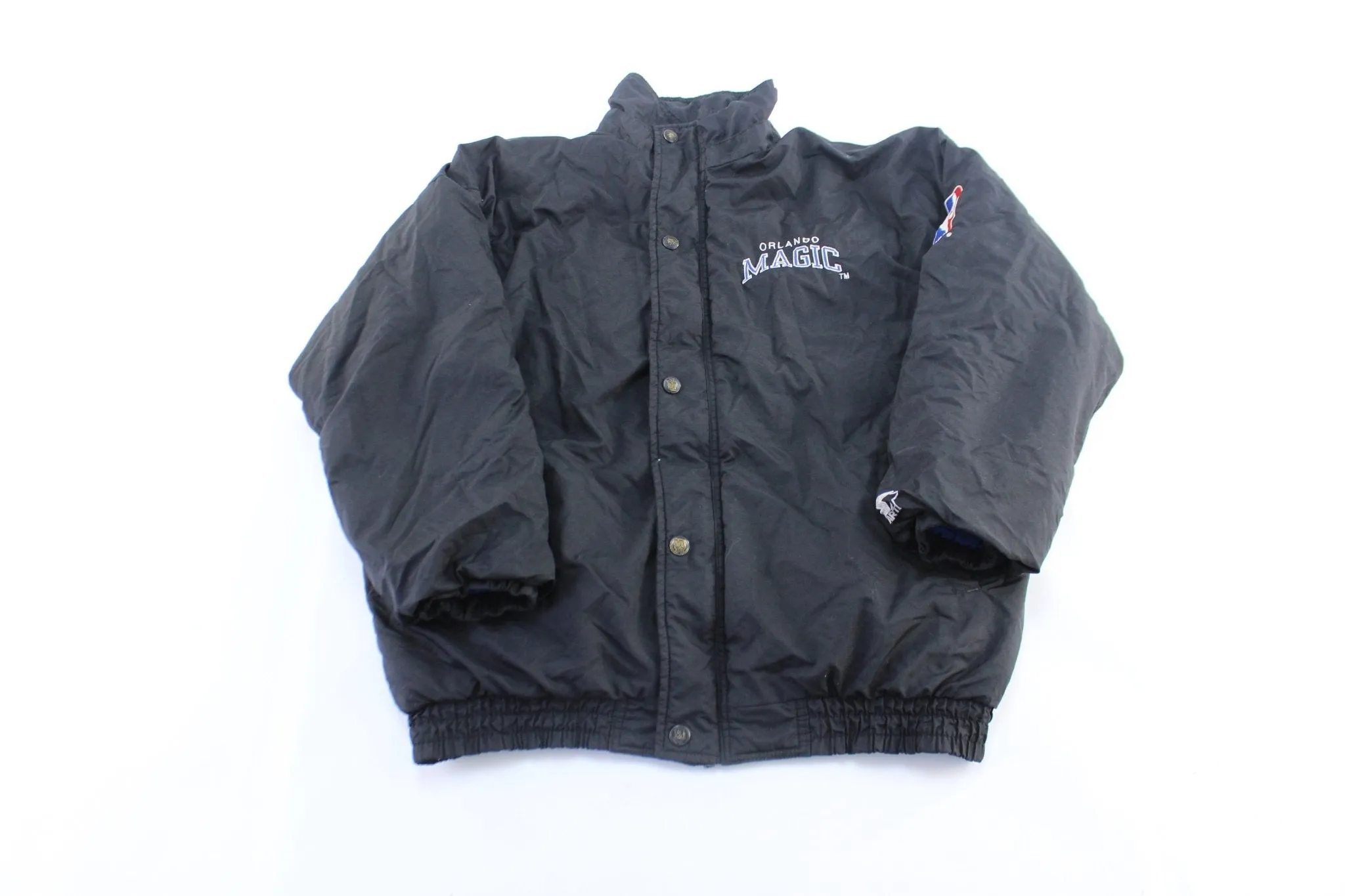 90's Orlando Magic Embroidered Starter Zip Up Jacket