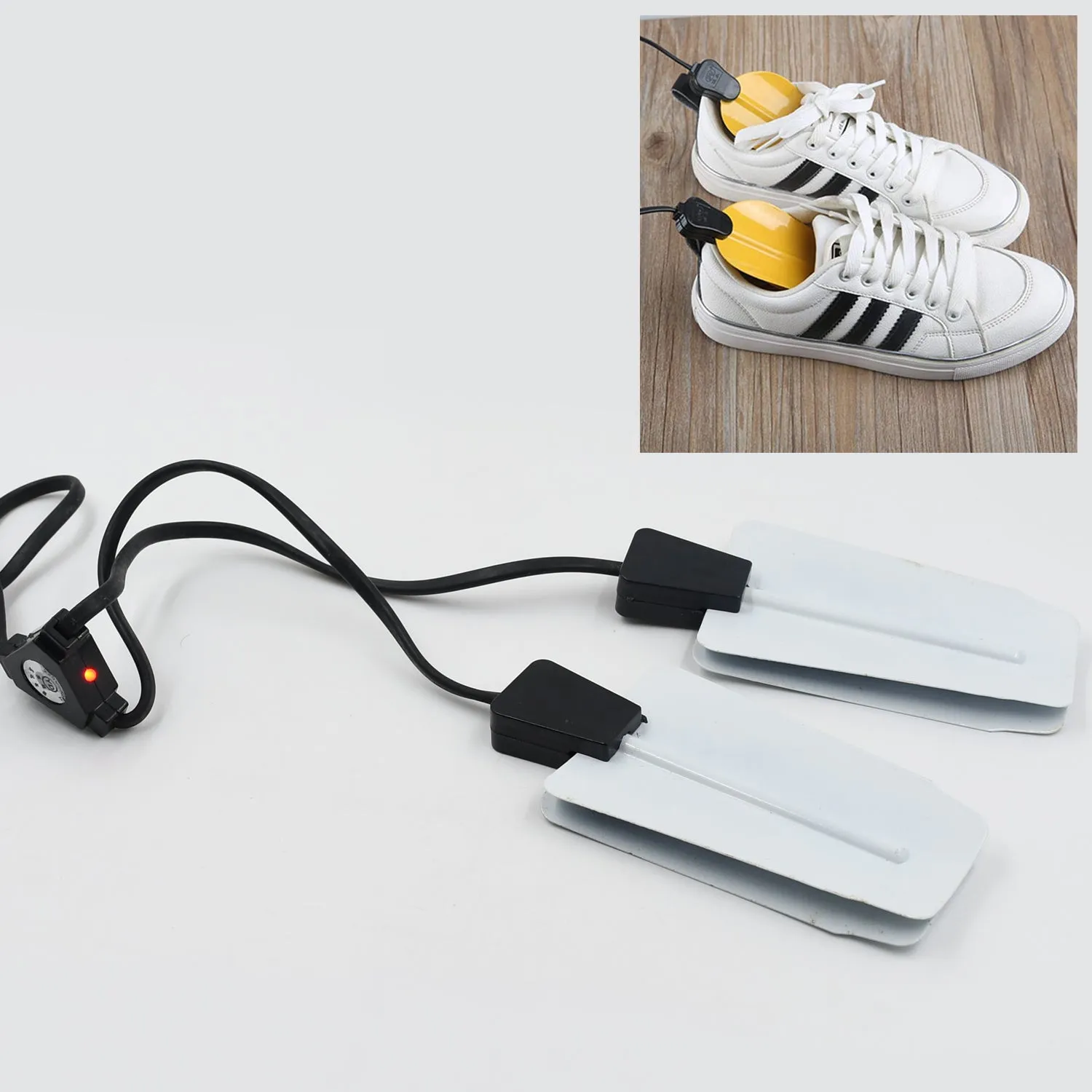 9334 220V Portable Shoe Dryers, Electric Shoe Dryer, Portable USB Intelligent Timing Shoe Boot Drying Machine for Home Hotel Dorm