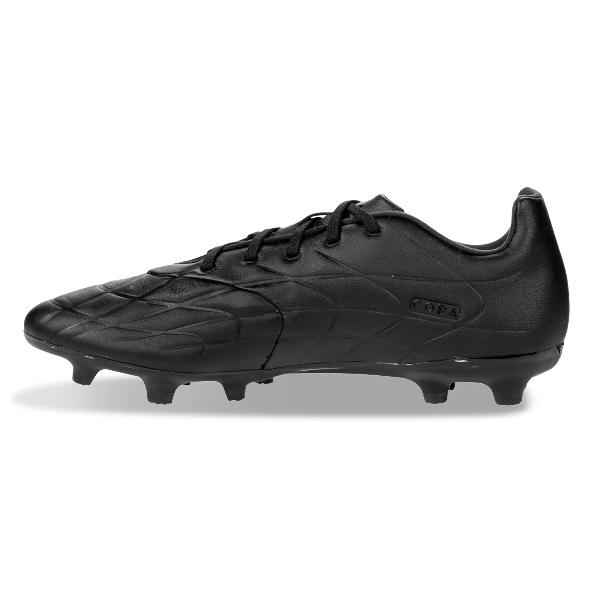 adidas Copa Pure.3 Firm Ground Soccer Cleats (Core Black/Black)