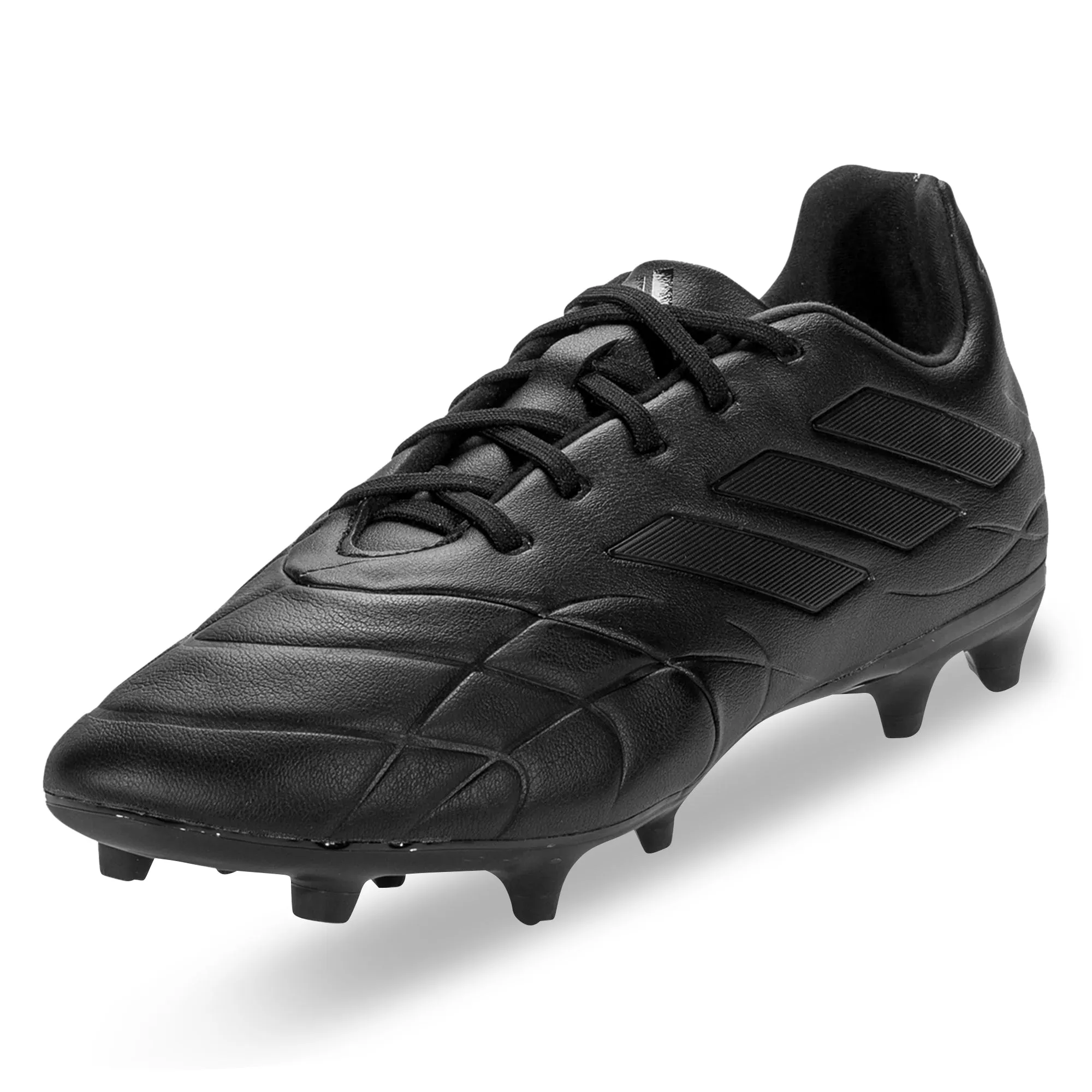 adidas Copa Pure.3 Firm Ground Soccer Cleats (Core Black/Black)