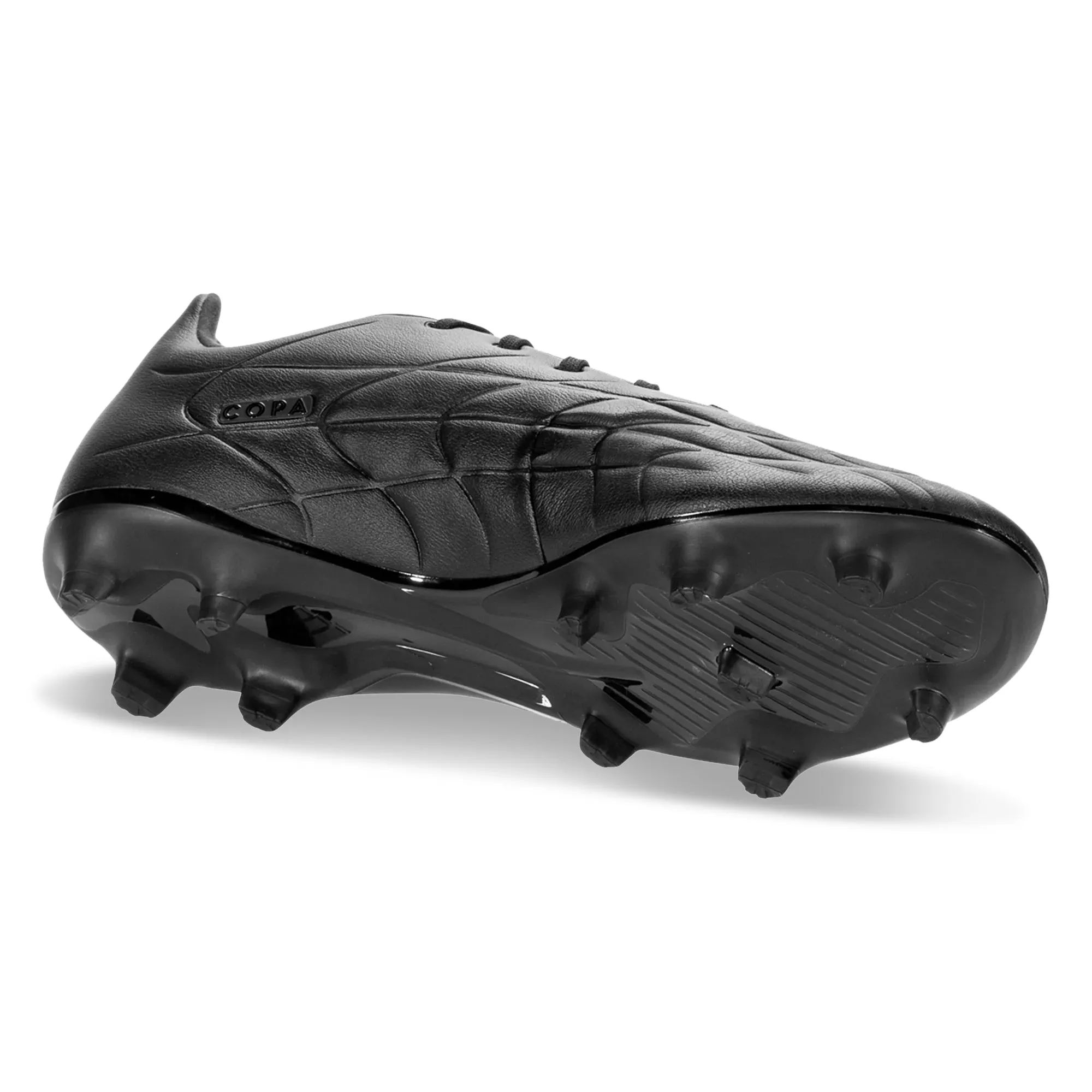 adidas Copa Pure.3 Firm Ground Soccer Cleats (Core Black/Black)