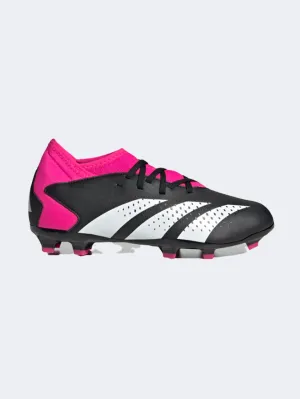 Adidas Predator Accuracy.3 Firm Ground Kids Football Shoes Black/Pink