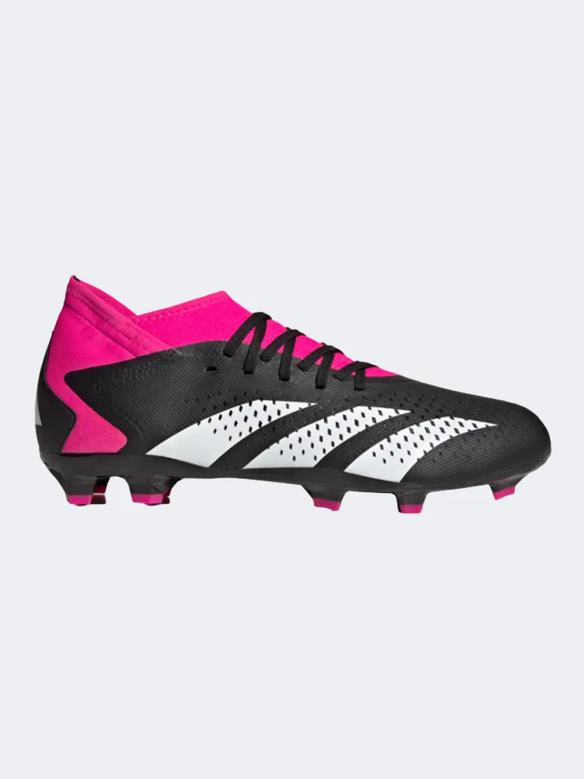 Adidas Predator Accuracy.3 Firm Ground Men Football Shoes Black/Pink