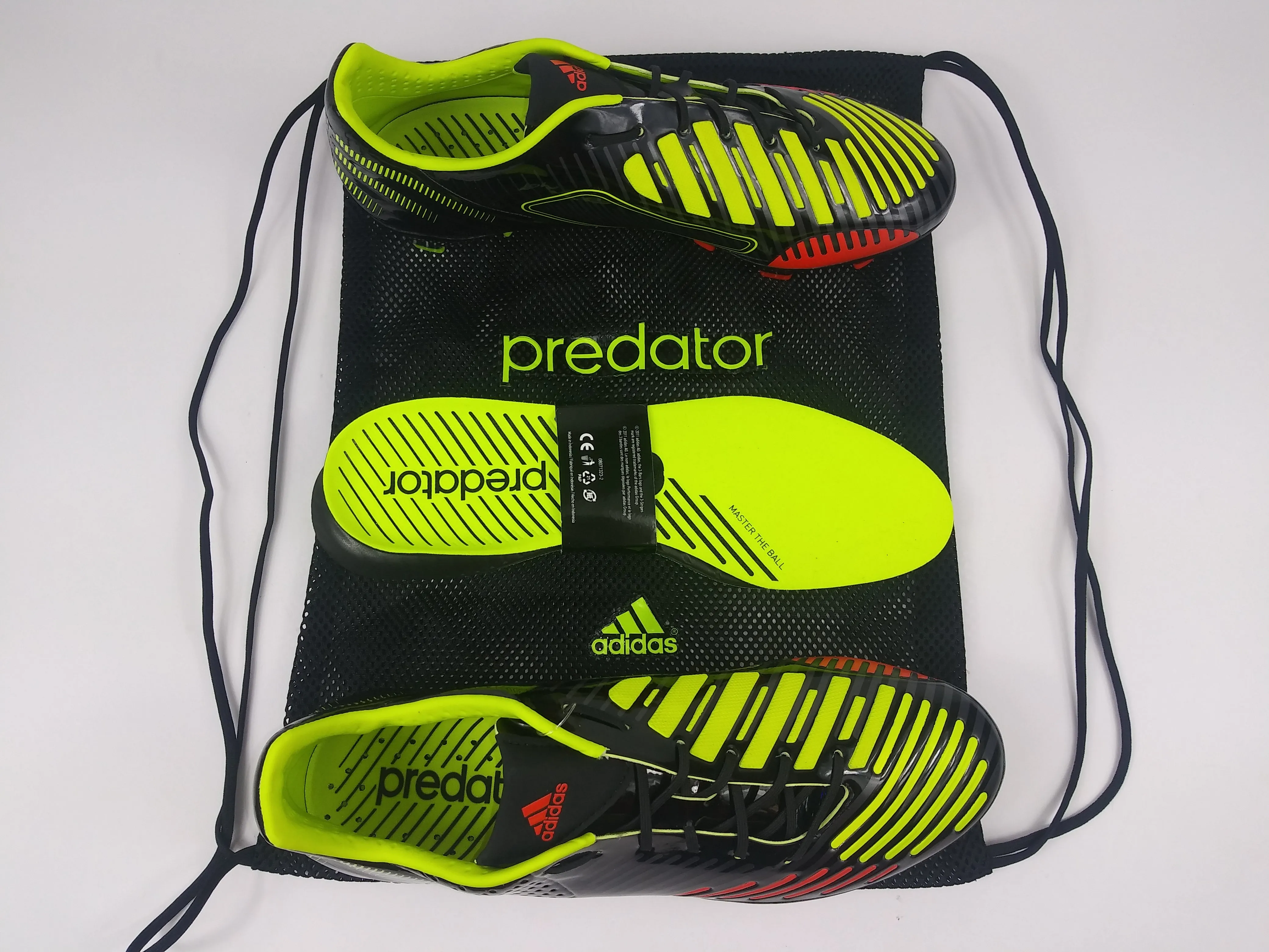 Adidas Predator LZ TRX FG SL Black Yellow