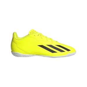 adidas X Crazyfast Club Indoor Junior Soccer Shoes IF0710 Yellow/Black/White