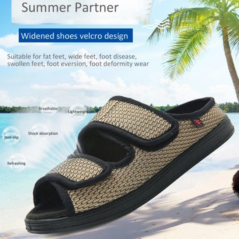 Adjustable Sandals for Swollen Feet