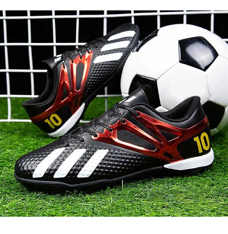 Adult and Kids' Low-Top Soccer Cleats, Training