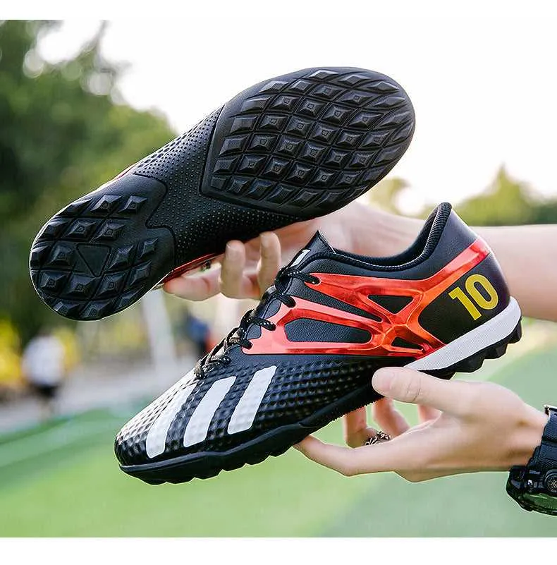 Adult and Kids' Low-Top Soccer Cleats, Training