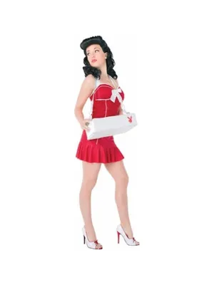 Adult Sexy Playboy Cigarette Girl Costume