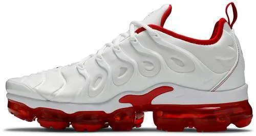 Air Vapormax Plus White University Red