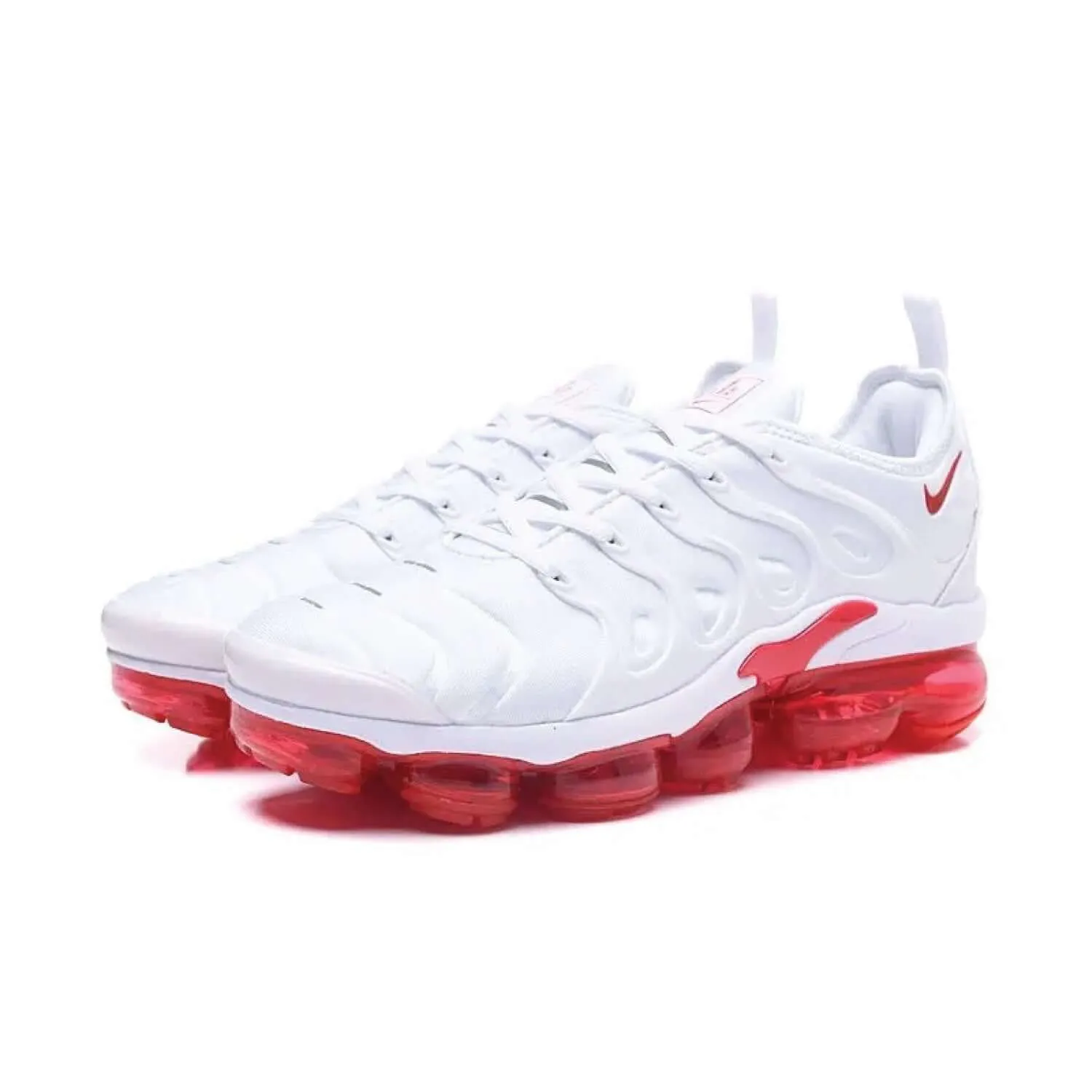 Air Vapormax Plus White University Red