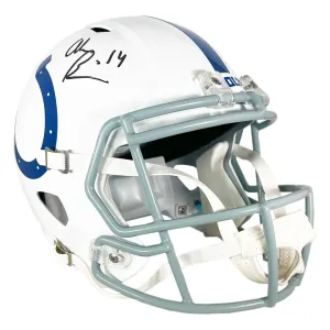 Alec Pierce Signed Indianapolis Colts Speed Full-Size Replica Football Helmet (JSA)