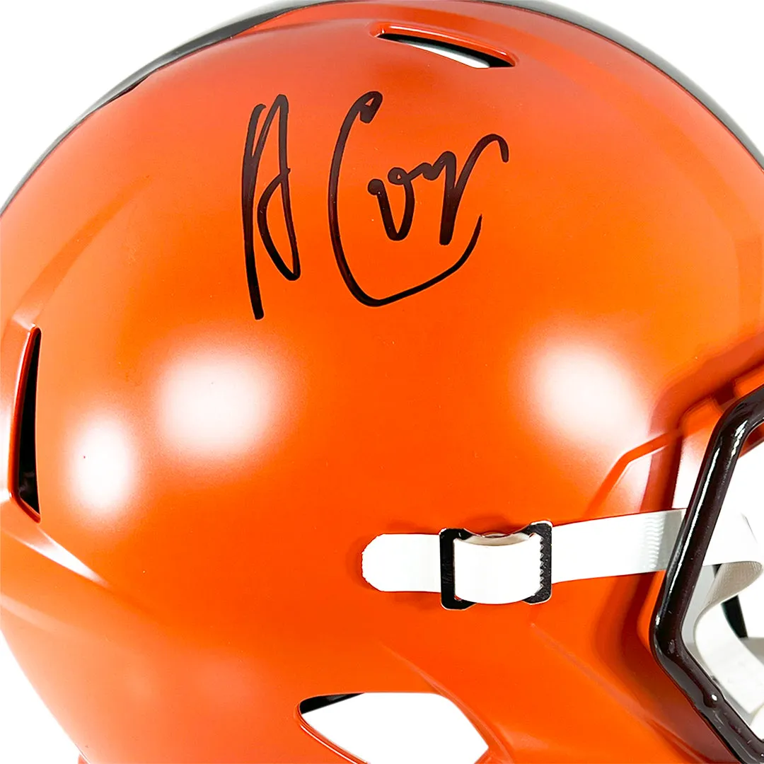 Amari Cooper Signed Cleveland Browns Speed Full-Size Replica Football Helmet (Beckett)