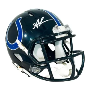 Anthony Richardson Signed Indianapolis Colts Alt 2023 Speed Mini Football Helmet (JSA)