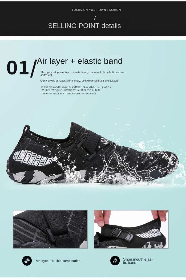 Anti-Slip Water Shoes for Outdoor Adventures