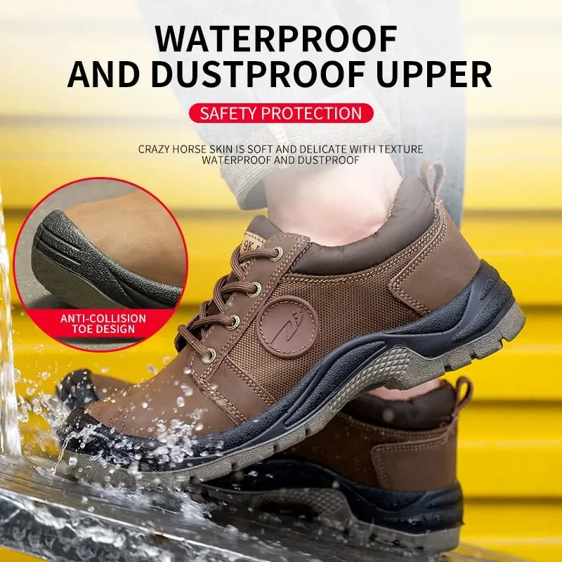 Anti-Smashing Construction Safety Work Shoes