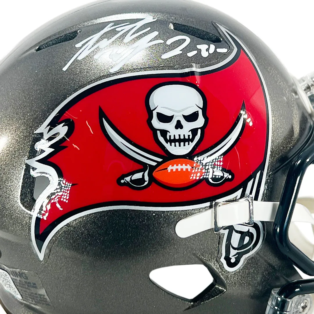 Antoine Winfield Jr Signed Tampa Bay Buccaneers Speed Mini Football Helmet (JSA)