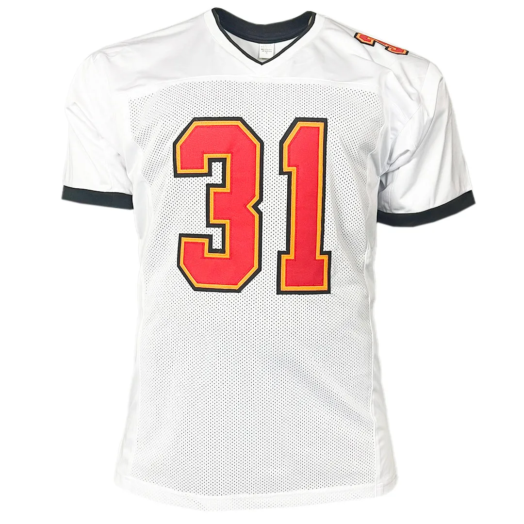 Antoine Winfield Signed Tampa Bay White Football Jersey (JSA)