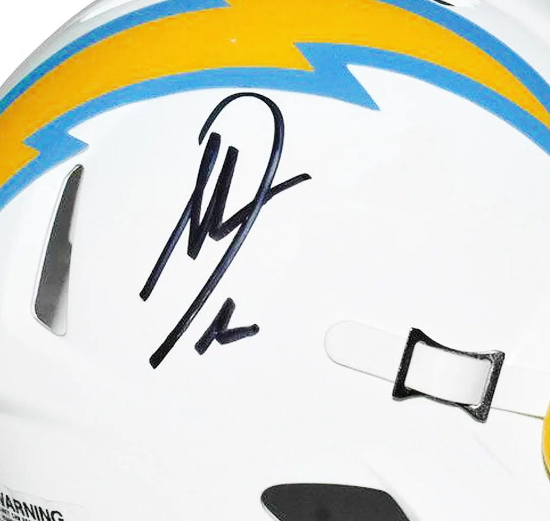 Antonio Gates Signed San Diego Chargers Speed Mini White Football Helmet (Beckett)