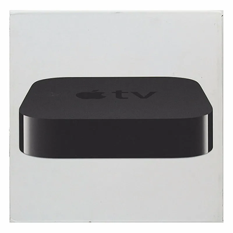 Apple TV Media Streamer 3rd Gen (MD199LL/A) with 1080p Resolution - Black