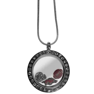 Arkansas Razorbacks Locket Necklace