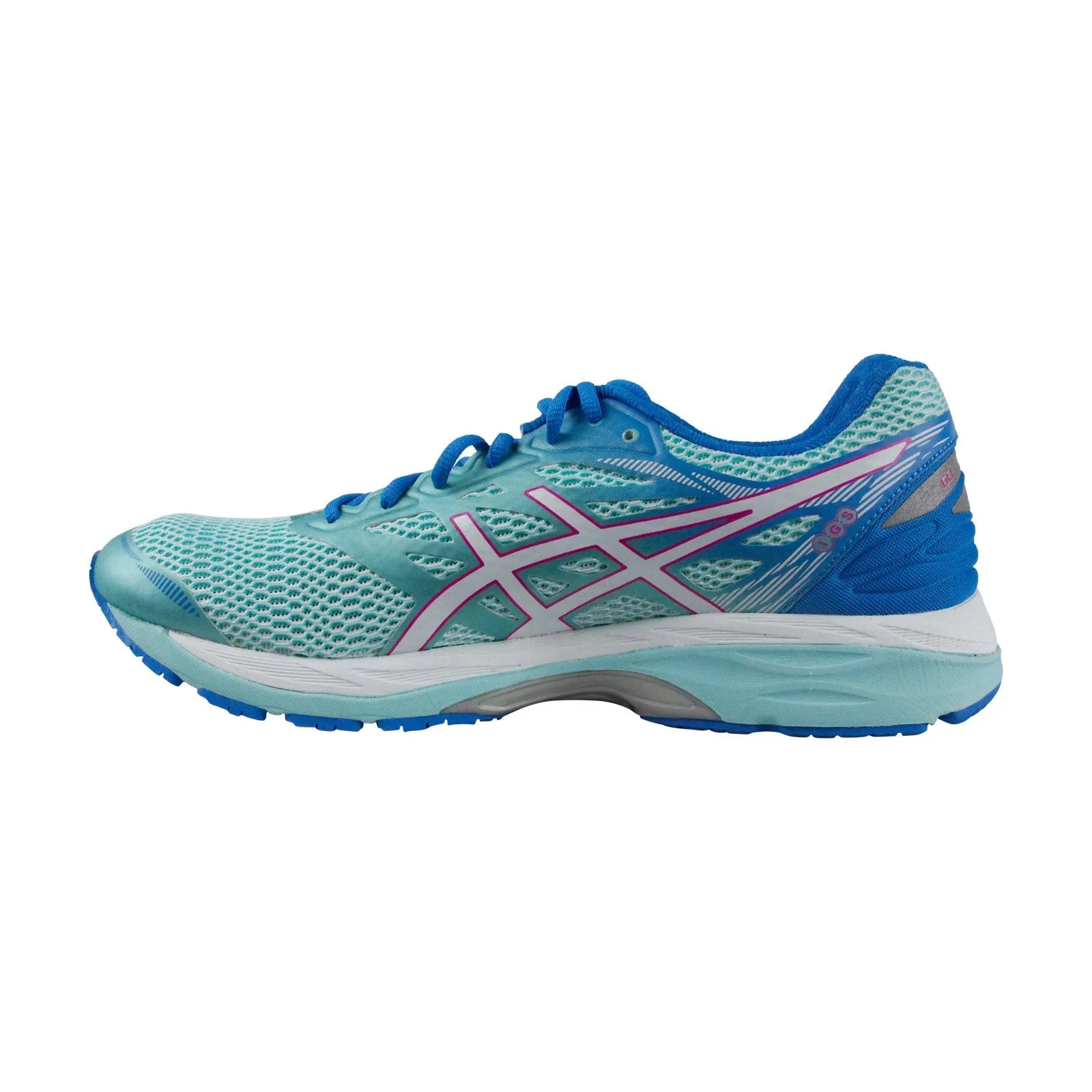 Asics Gel Cumulus 18 T6C8N-6701 Womens Blue Mesh Low Top Athletic Running Shoes