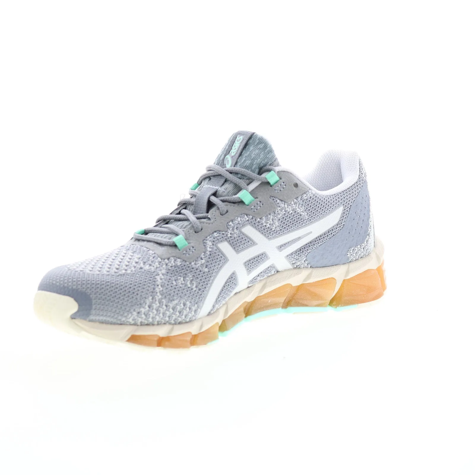 Asics Gel-Quantum 360 6 Knit 1202A081-020 Womens Gray Lifestyle Sneakers Shoes