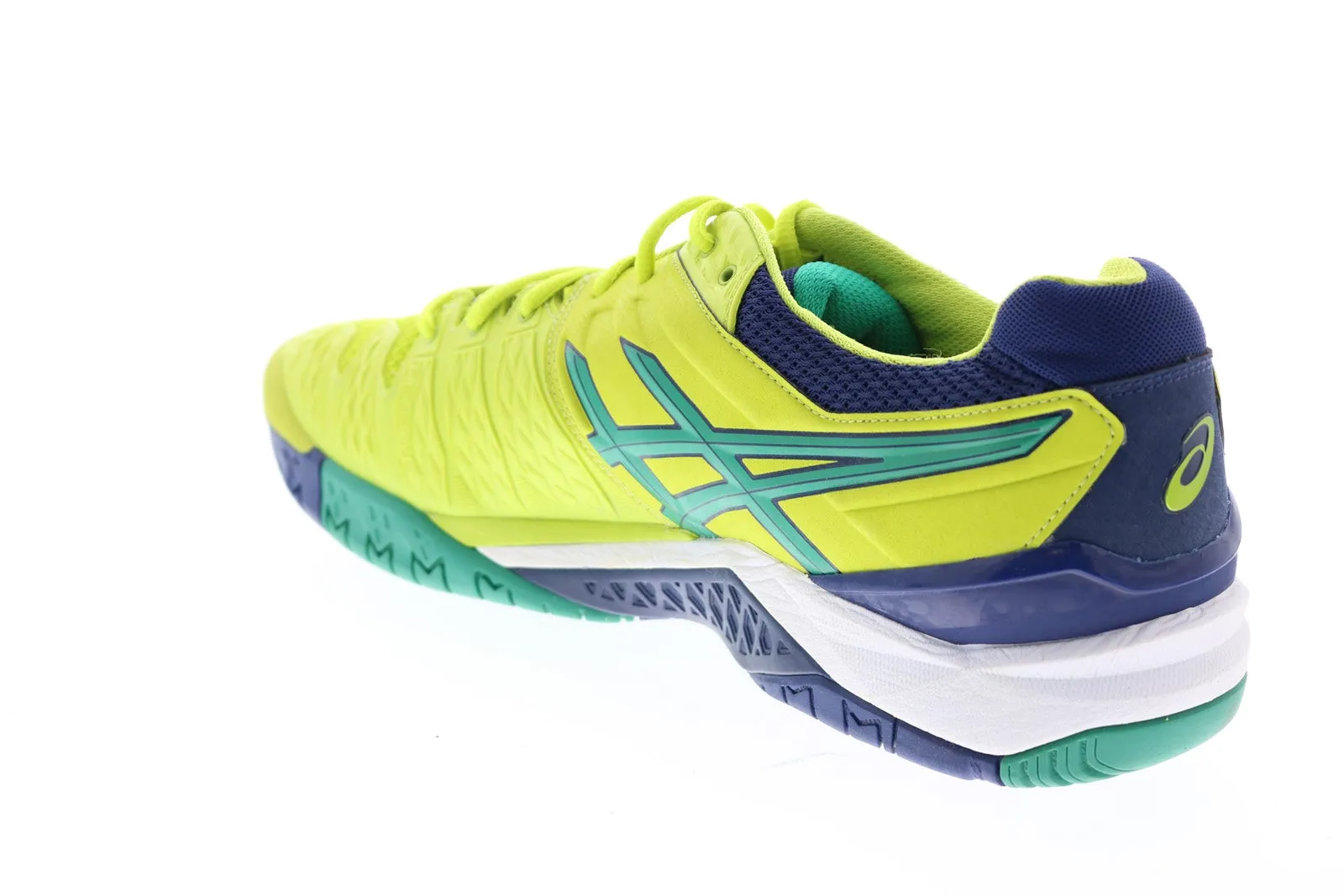 Asics Gel Resolution E500Y Mens Yellow Athletic Cross Training Shoes