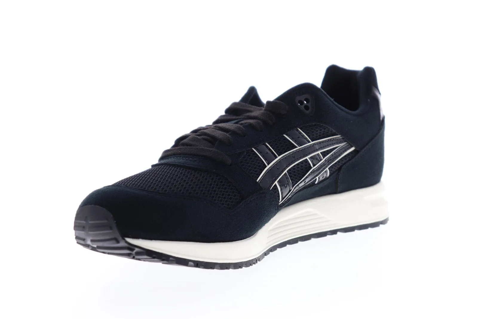 Asics Gel Saga 1191A125-001 Mens Black Mesh Low Top Lifestyle Sneakers Shoes