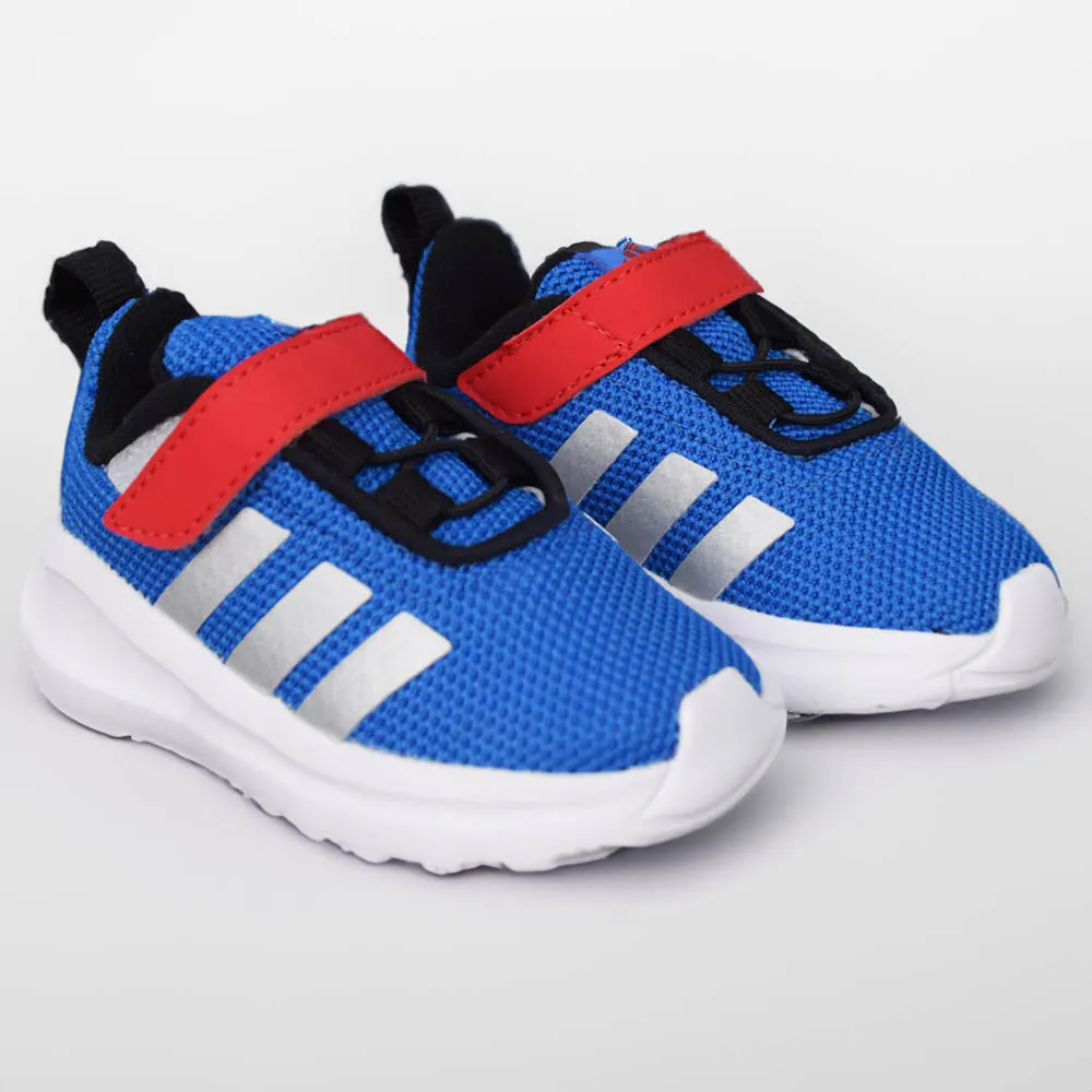 Black & Blue Adidas Velcro Closure Sneakers