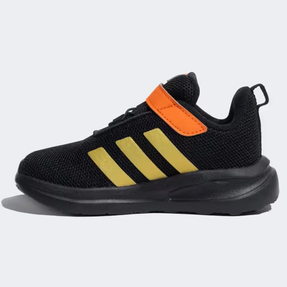 Black & Blue Adidas Velcro Closure Sneakers