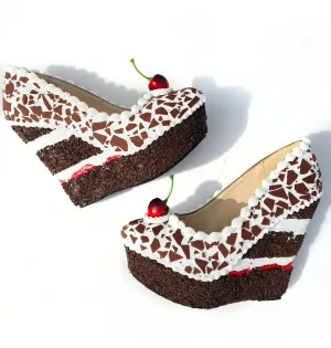 Black Forest Cake Wedge 4"