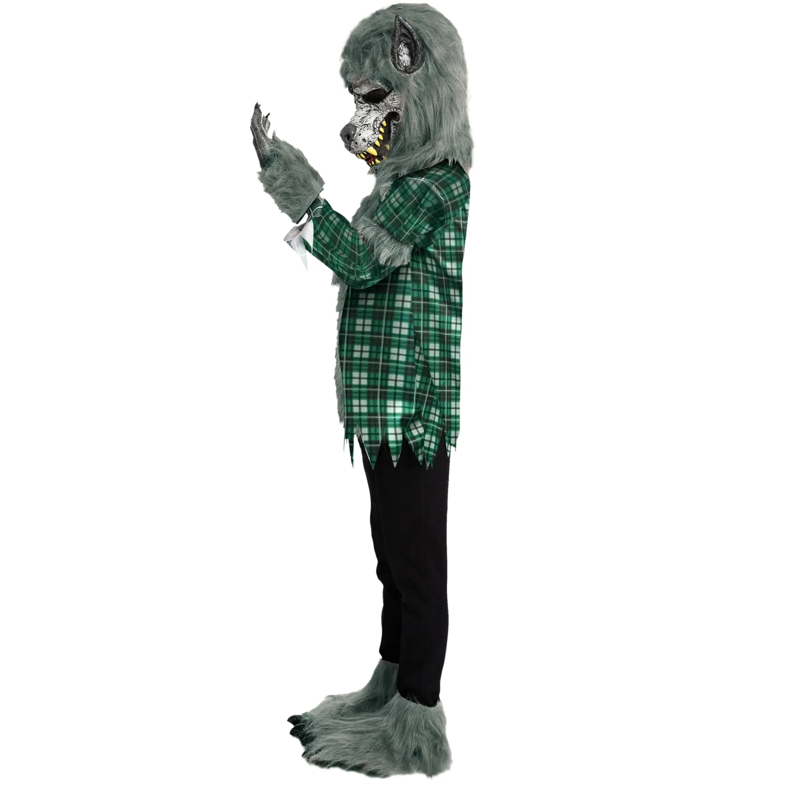 Boy Howling Werewolf Deluxe Costume with Mask Wolf Costume Kids