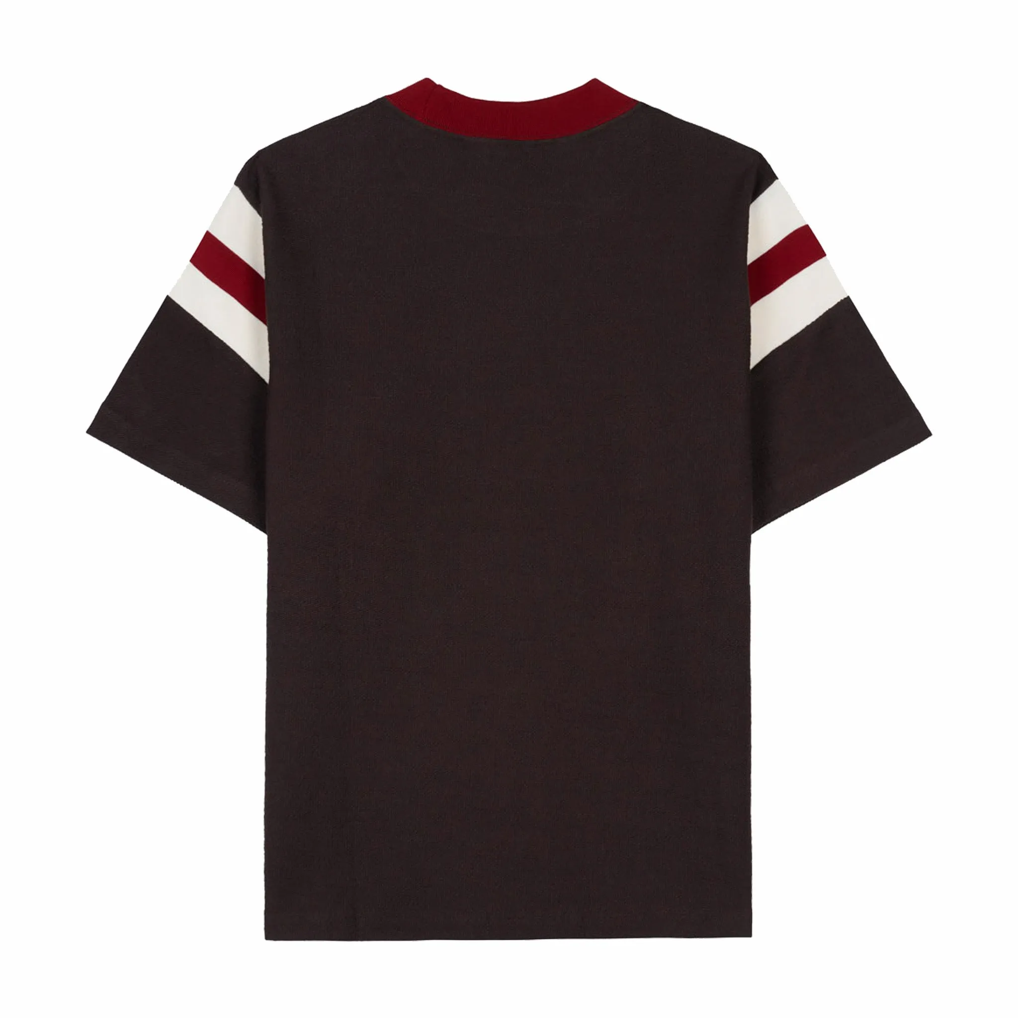 Brain Dead Slubby Football Shirt (Brown)