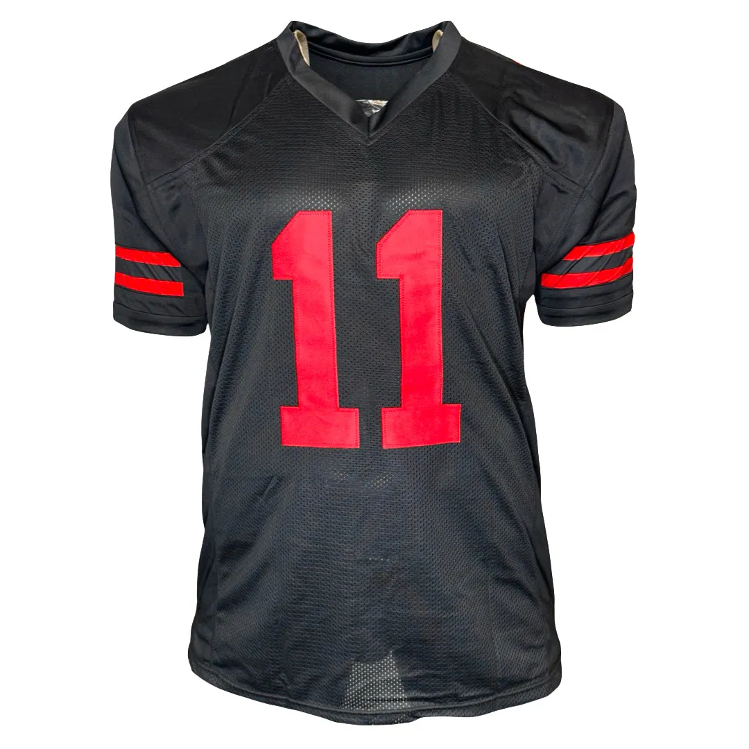 Brandon Aiyuk Signed San Francisco Black Football Jersey (Beckett)