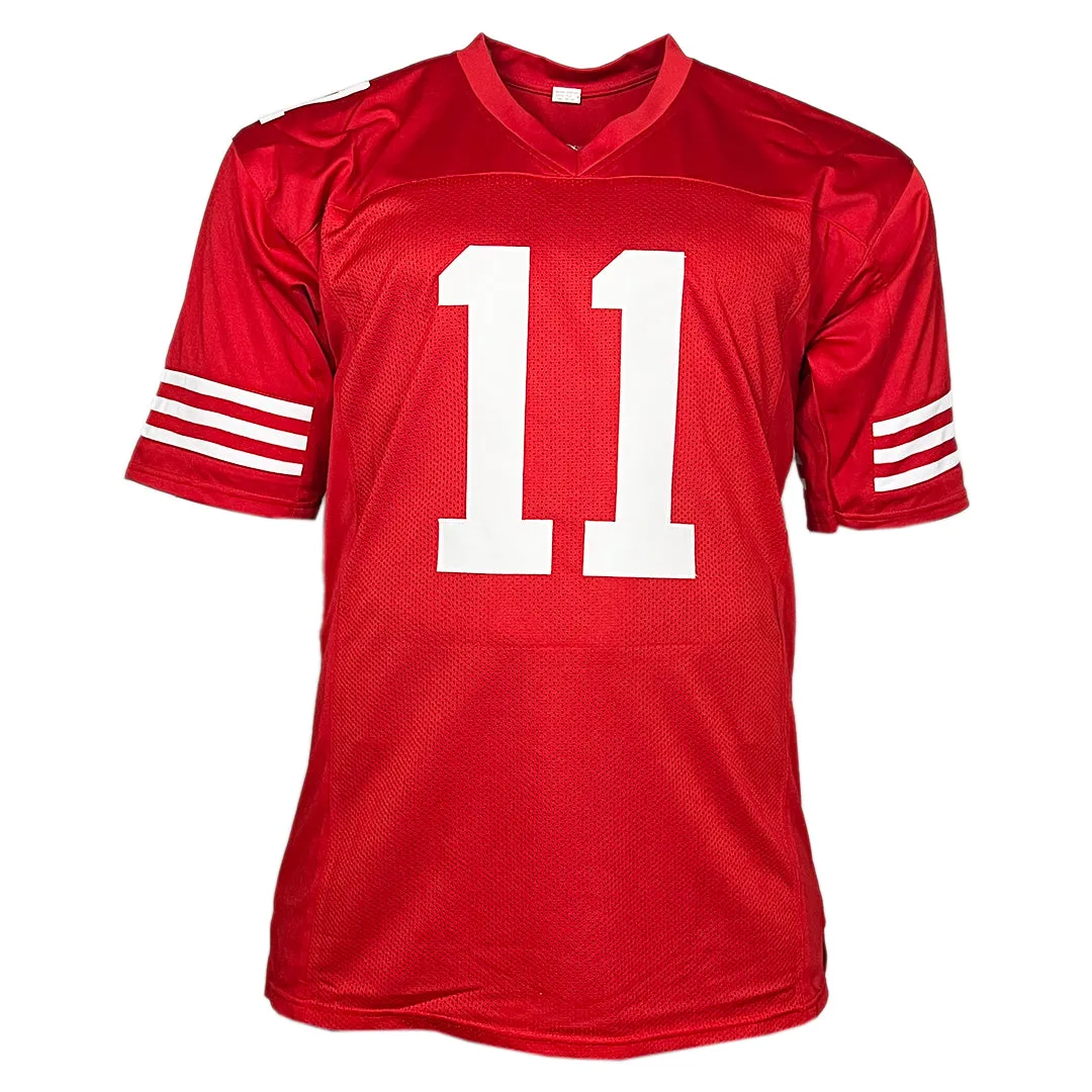 Brandon Aiyuk Signed San Francisco Red Football Jersey (Beckett)