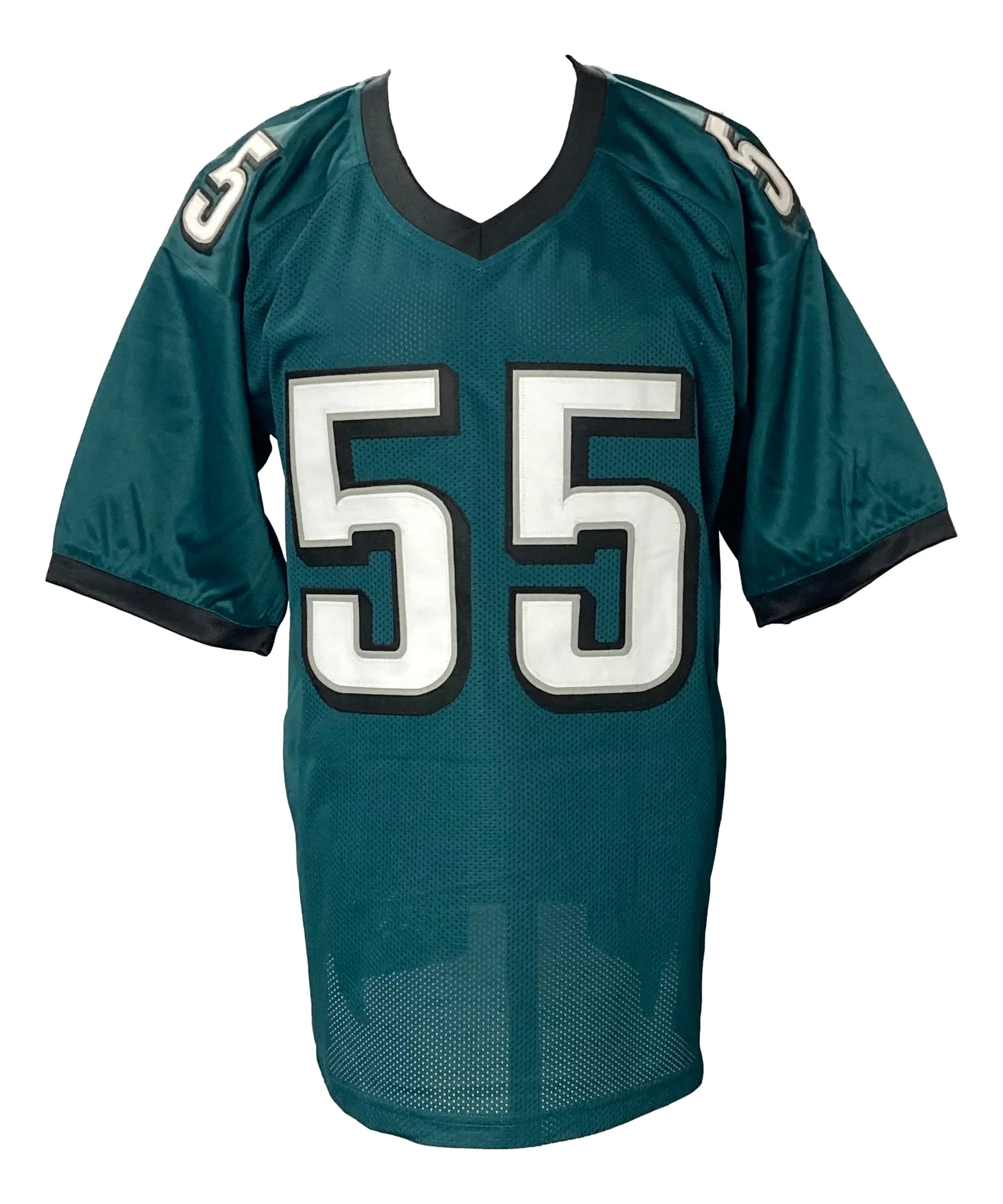 Brandon Graham Philadelphia Signed Green Football Jersey JSA ITP