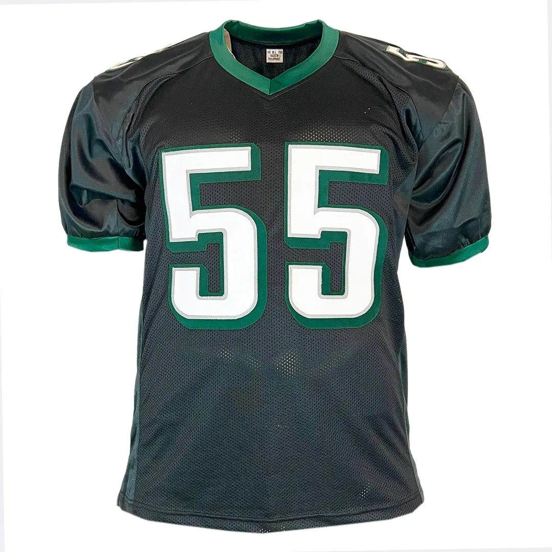 Brandon Graham Signed Philadelphia Black Football Jersey (Beckett)