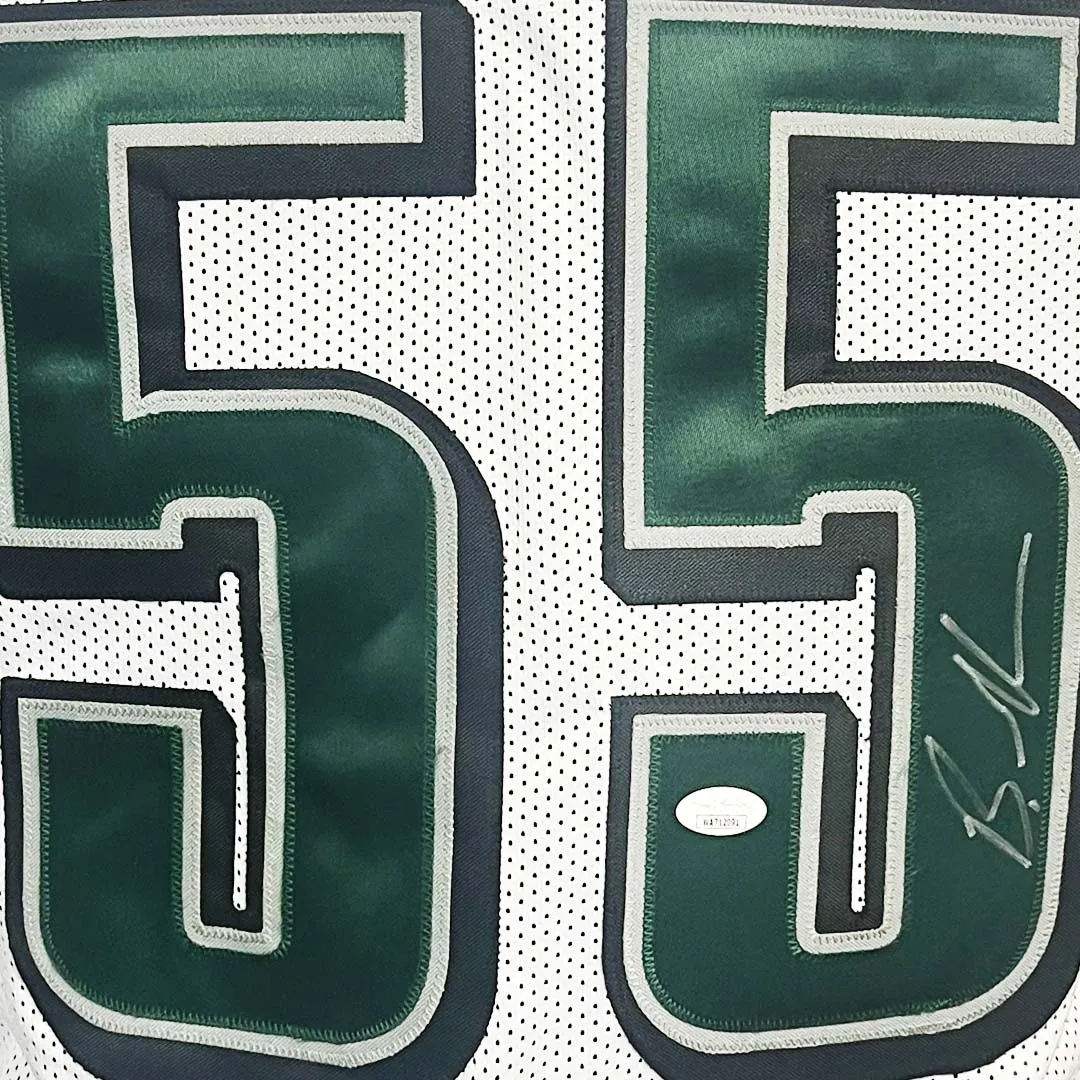 Brandon Graham Signed Philadelphia White Football Jersey (JSA)