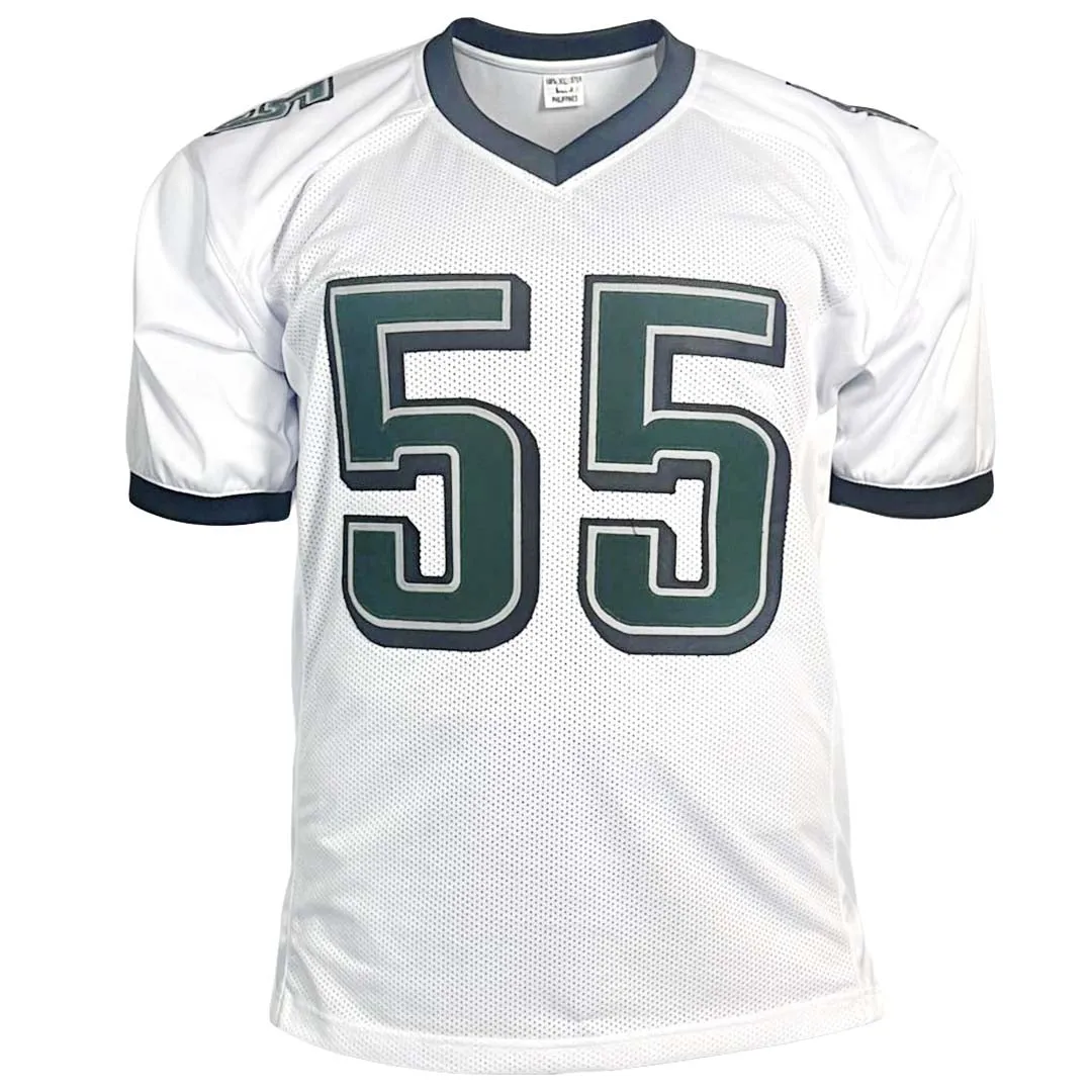 Brandon Graham Signed Philadelphia White Football Jersey (JSA)