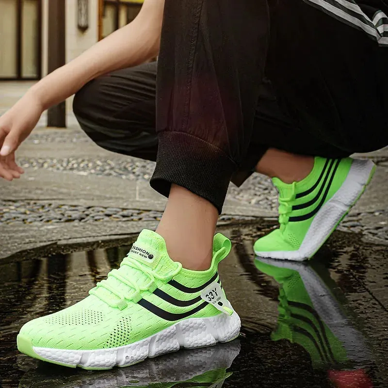 Breathable Men's Running Sneakers