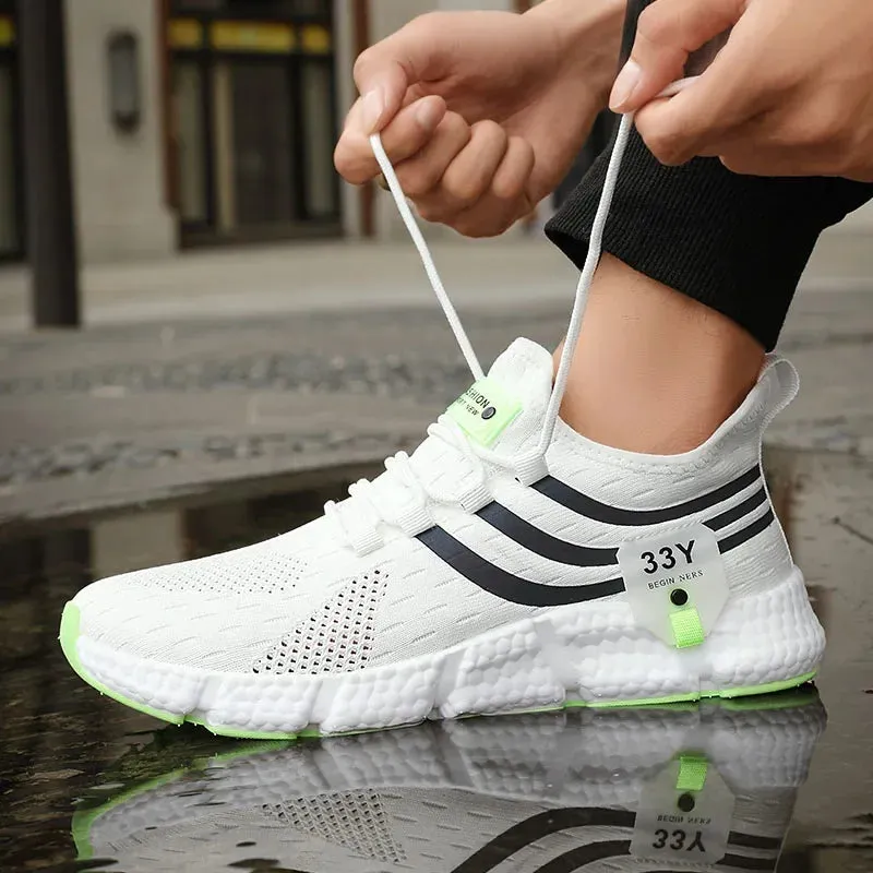 Breathable Men's Running Sneakers