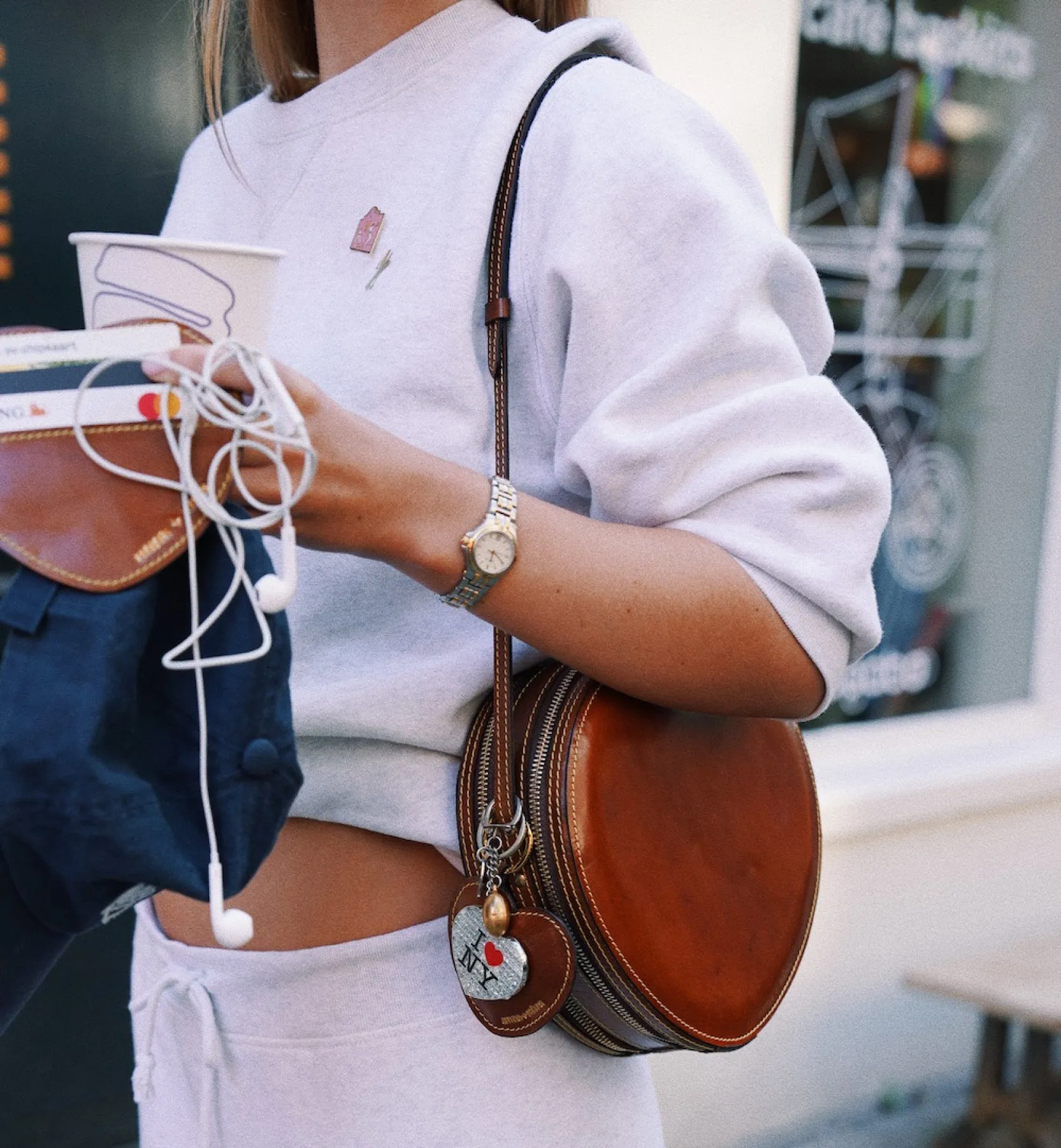 Brown Sweetheart Bag