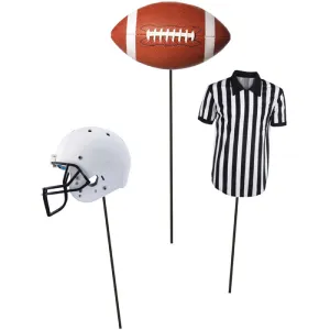 Bulk Football DIY Centerpieces Sticks (18 per Case)